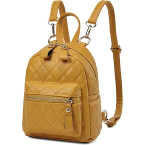 Kasqo Mini Backpack Purse for Women, Small Backpack for Girls, Cute Lightweight PU Leather Purses and Handbags Ladies Teens