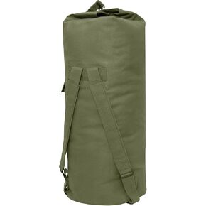 2484 Olive Drab GI Type Cordura Double Strap Duffle Bag