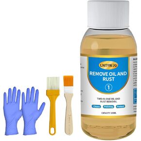 Industrial Strength Rust Remover, Penetrating Rust Removal for Steel, Stainless Steel, Wrought Iron, Cast Iron, Sheet Metal, Car, Automotive