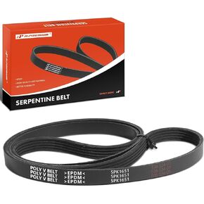 A-Premium Engine Serpentine Drive Belt Compatible with Chevrolet Cruze 2016-2018, Spark 2016-2022, Tracker 1999-2003 & Saturn SC/SL2 1991 & Suzuki Sidekick 1998, Vitara 1999-2003, 1.4L 1.8L 1.9L 2.0L