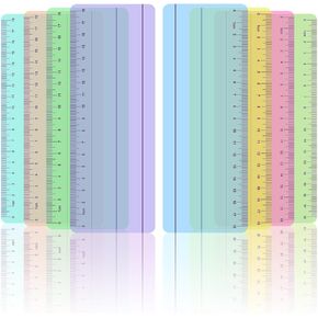 8 Pieces Guided Reading Strips Colored Highlight Strips Overlays and Rulers | Reading Bookmark Reading Line Trackers for Kids Dyslexia Reading Strips Student Reading Tools