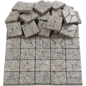 Dollhouse Flooring, Miniature Pavement Bricks, 1/12 Scale Accessories, Mini Bricks for Landscaping, REDUCIO! in Kuwait
