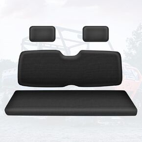 QUNSUNUS UTV Seat Cover for Polaris Ranger Seat Covers Compatible with Polaris Ranger 500 700 800 2002-2008, Waterproof 1680D Oxford Fabric for Polaris Seat Cover Set(4 PCS)