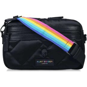 Kurt Geiger London Recycled Nylon Crossbody Black One Size