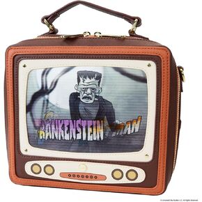 Loungefly Universal Monsters Vintage TV Triple Lenticular