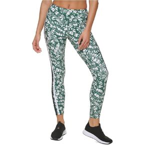 Tommy Hilfiger Sport Womens Printed Workout Athletic Leggings Green M