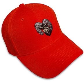 Custom Baseball Cap Ram Face Embroidery Acrylic Dad Hats for Men & Women