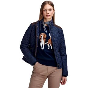 Barbour Women's Highfield Quilted Jacket, Navy/Classic