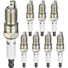 Set of 8 Iridium Spark Plugs 41-110 Compatible with Allure Chevy Silverado Suburban Avalanche Express Tahoe Yukon Sierra Escalade CTS H2 4.8L 5.3L 5.7L 6.0L 6.2L 6.6L 7.0L 8.1L V8