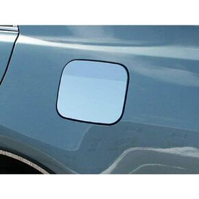 Is Compatible with 2007-2011 Toyota Camry 1 Piece Stainless Gas Door Cover Trim GC27130
