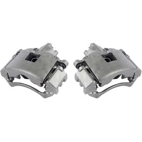 Callahan CCK11701 [2] FRONT Premium Grade OE Semi-Loaded Caliper Assembly Pair Set