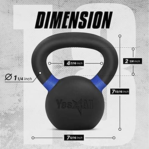 Yes4All Sand Kettlebell، حقيبة رمل Kettlebell قابلة للتعديل للياقة البدنية، أوزان رمل ناعمة، معدات شديدة التحمل in Kuwait