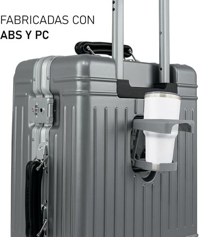 Luggage ABS hardshell TSA Lock Spinner Wheels Luggage Carry on Suitcase Set 2 Piece Luggage (Black) in Saudi Arabia