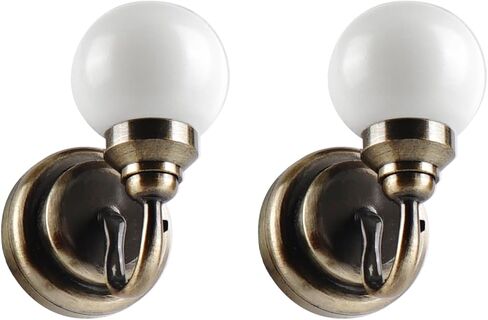 مجموعة شمعدان حائطي مصغر لبيت الدمى بمقياس 1:12 in Kuwait