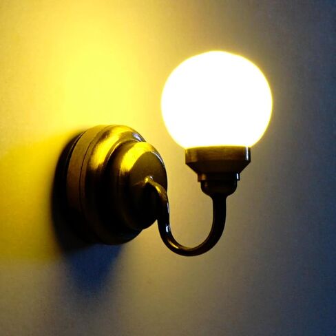 مجموعة شمعدان حائطي مصغر لبيت الدمى بمقياس 1:12 in Kuwait