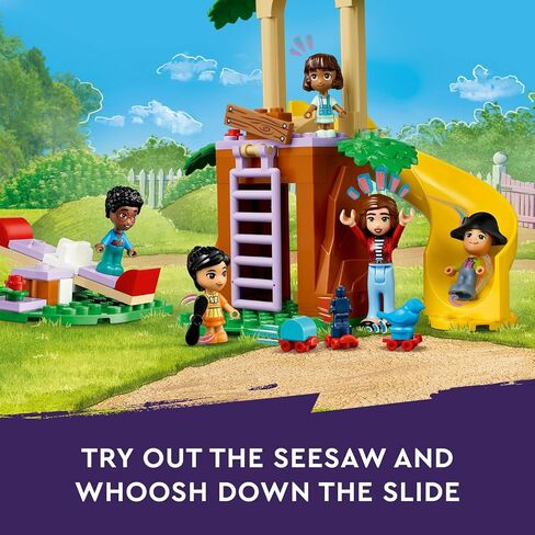 LEGO Friends Heartlake City Preschool Classroom Toy for Kids, Creative Pretend Play for Girls and Boys Ages 4 Years Old and Up, Comes with 2 Mini Dolls and 4 Micro Dolls, 42636 in Saudi Arabia