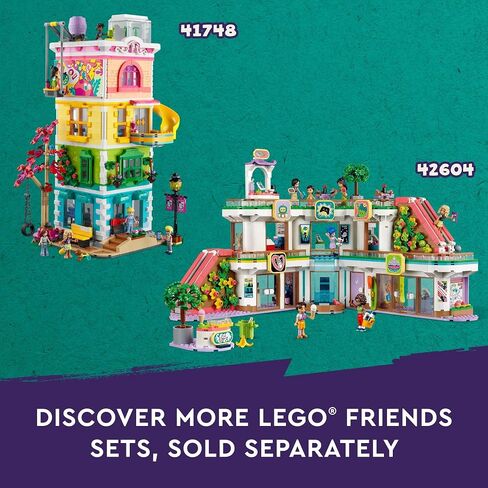 LEGO Friends Heartlake City Preschool Classroom Toy for Kids, Creative Pretend Play for Girls and Boys Ages 4 Years Old and Up, Comes with 2 Mini Dolls and 4 Micro Dolls, 42636 in Saudi Arabia