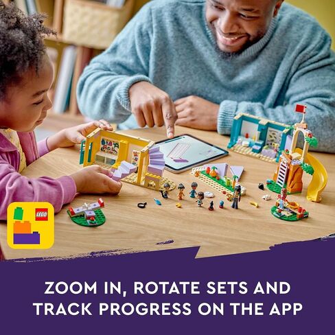 LEGO Friends Heartlake City Preschool Classroom Toy for Kids, Creative Pretend Play for Girls and Boys Ages 4 Years Old and Up, Comes with 2 Mini Dolls and 4 Micro Dolls, 42636 in Saudi Arabia