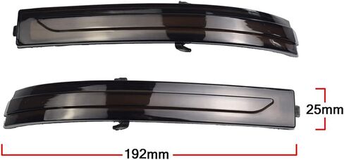 Dynamic Turn Signal Light Rearview Mirror Smoked Lens Turn Signal Indicator Light LED Turn Singal Blinker Light Compatible with Kia Optima K5 TF 2011 2012 2013 2014 2015 in Saudi Arabia