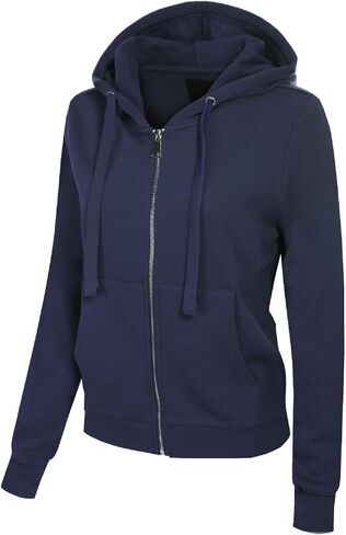 MixMatchy Women's Cute Hoodies Teen Girl 2024 Fall Jacket Sweatshirts Casual Drawstring Zip Up Y2K Hoodie with Pocket in Kuwait