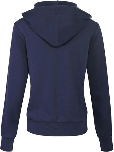 MixMatchy Women's Cute Hoodies Teen Girl 2024 Fall Jacket Sweatshirts Casual Drawstring Zip Up Y2K Hoodie with Pocket in Kuwait