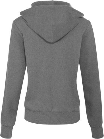 MixMatchy Women's Cute Hoodies Teen Girl 2024 Fall Jacket Sweatshirts Casual Drawstring Zip Up Y2K Hoodie with Pocket in Kuwait