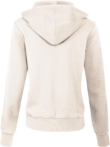 MixMatchy Women's Cute Hoodies Teen Girl 2024 Fall Jacket Sweatshirts Casual Drawstring Zip Up Y2K Hoodie with Pocket in Kuwait