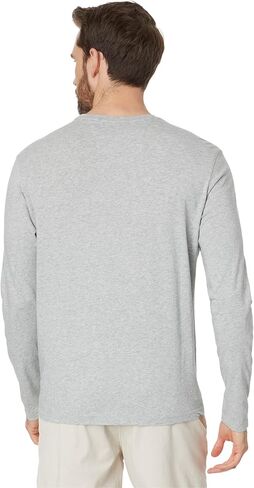 johnnie-O Heathered Brennan Long Sleeve T-Shirt in Kuwait