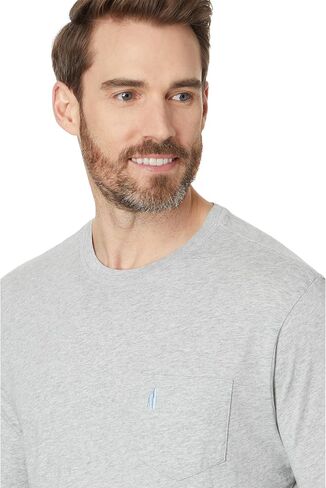 johnnie-O Heathered Brennan Long Sleeve T-Shirt in Kuwait