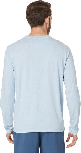 johnnie-O Heathered Brennan Long Sleeve T-Shirt in Kuwait