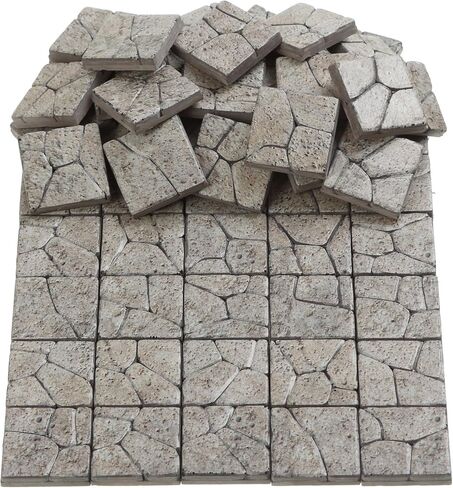 Dollhouse Flooring, Miniature Pavement Bricks, 1/12 Scale Accessories, Mini Bricks for Landscaping, REDUCIO! in Kuwait