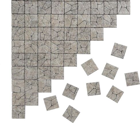 Dollhouse Flooring, Miniature Pavement Bricks, 1/12 Scale Accessories, Mini Bricks for Landscaping, REDUCIO! in Kuwait