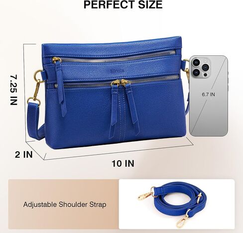 Marvolia Crossbody Bags for Women Crossbody Purse Soft Leather Shoulder Handbags with Adjustable Strap in Saudi Arabia