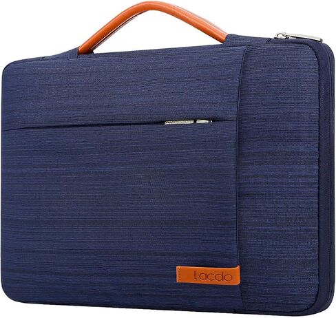 Lacdo 15.6 inch Portable Monitor Case for Most 15.6 inch Portable Monitor, Computer Laptop Display External Monitors Portable Monitor Protective Carrying Sleeve Bag with Accessory Pocket, Black in Kuwait