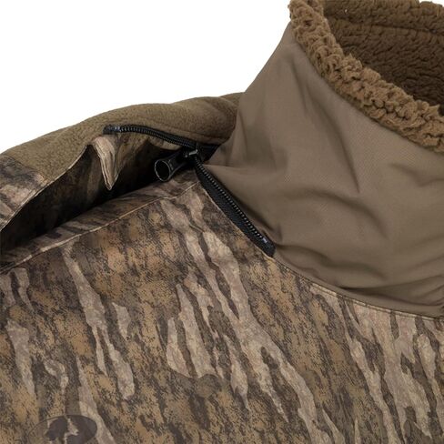 سترة صيد Drake Waterfowl الرجالية LST Guardian Flex Double Down Eqwader بسحاب كامل، سترة صيد معزولة مقاومة للماء مع غطاء للرأس in Saudi Arabia