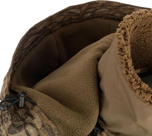 سترة صيد Drake Waterfowl الرجالية LST Guardian Flex Double Down Eqwader بسحاب كامل، سترة صيد معزولة مقاومة للماء مع غطاء للرأس in Saudi Arabia