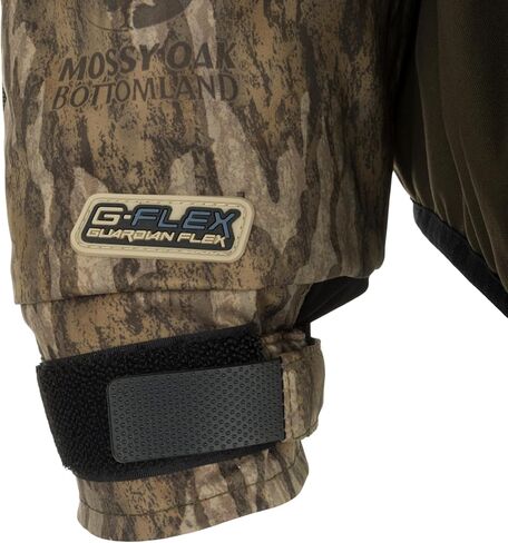 سترة صيد Drake Waterfowl الرجالية LST Guardian Flex Double Down Eqwader بسحاب كامل، سترة صيد معزولة مقاومة للماء مع غطاء للرأس in Saudi Arabia