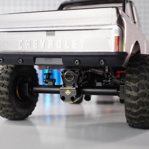 SCX24 Axles + 6 MM Extended Axles with 5g Servo Brass Counterweight Hex for Axial SCX24 Upgrade Parts 1/24 RC Crawler in Saudi Arabia