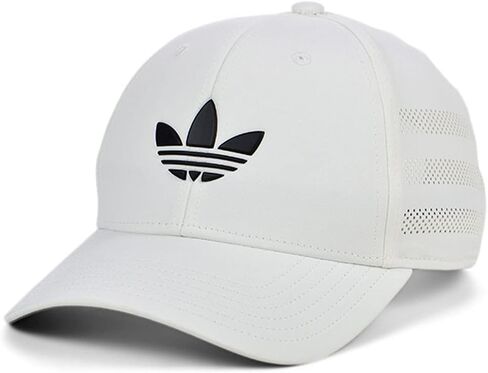 adidas Originals Beacon 4.0 Adjustable Snapback Cap, White/Black One Size in Saudi Arabia