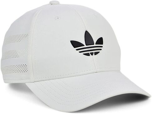 adidas Originals Beacon 4.0 Adjustable Snapback Cap, White/Black One Size in Saudi Arabia