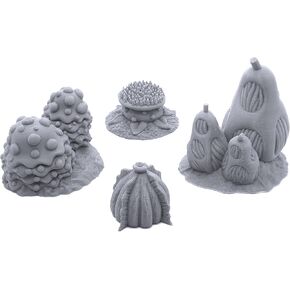 EnderToys Fantastic Flora, 3D Printed Tabletop RPG Scenery and Wargame Terrain for 28mm Miniatures