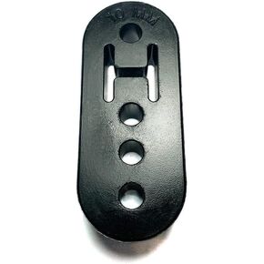 Polyurethane Universal Exhaust Hanger (12mm). 3 hole Not Rubber