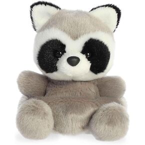 Aurora® Adorable Palm Pals™ Rascal Raccoon™ Stuffed Animal - Pocket-Sized Play - Collectable Fun - Gray 5 Inches