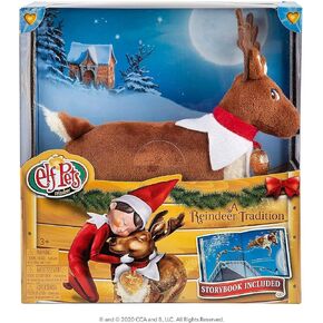 The Elf on the Shelf Pets: A Reindeer Tradition Plush with storybook