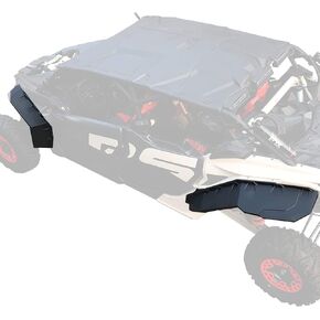 KIWI MASTER Full Coverage Fender Flares for 2017-2025 Can-Am Maverick X3/ Max Accessories Front & Rear Widened Fenders Extended Mud Flaps Guards Black