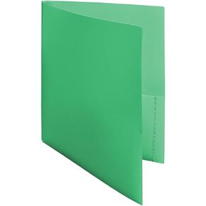 Ultra Pro - 10 Pack, Blue 2-Pocket Folders with 3-Prong Fastener