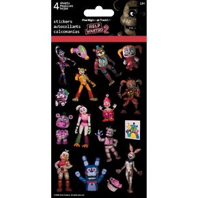 Five Nights at Freddy's: Help Wanted 2 Standard Stickers - 4 Sheet