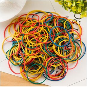 Rubber Band Paper Bills Dollars Money Elastic Stretchable Bands 500Pcs，Size 38mm /1.49 Inches (Green)