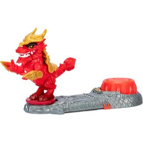 Legends of Akedo Ninja Bosses, Web Weaver, 3" Tall Battling Action Figure with 360˚ Blade Defense & Attack Spin Action, Double Defense Armor That Pops Off When Struck, 4 Ninja Bosses to Collect
