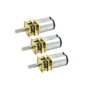 CHANCS Electric Micro Motor N30 DC Gear Motor DC 5-6V 42RPM-50RPM Electric Gearbox Reducer Motor for Robot DIY 2PCS